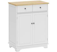 Homcom Sideboard Traditional White/Natural