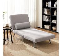 HOMCOM Sofa Bed Grey 700 x 750 mm