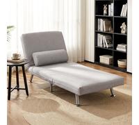 HOMCOM Sofa Bed Grey 700 x 750 mm