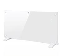 HOMCOM Smart Panel Heater Wall Mounted Freestanding, Electric Heater with Weekly Timer, Open Window & Anti-Frost, 2000W, White