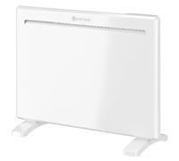 HOMCOM Smart Panel Heater Wall Mounted/Freestanding, Electric Heater with Weekly Timer, Open Window & Anti-Frost, 1000W, White