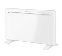 HOMCOM Smart Panel Heater Wall Mounted/Freestanding, Electric Heater with Weekly Timer, Open Window & Anti-Frost, 1500W, White