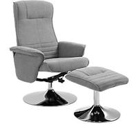 HOMCOM Sofa Chair Grey 150 kg 839-391V70GY 690 x 710 x 1,040 mm