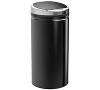 HOMCOM Stainless Steel Sensor Bin, 42L Kitchen Touch Bin, Automatic Trash Can with Inner Bucket, Soft Close, Dustbin, Black