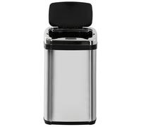 HOMCOM 30L Sensor Kitchen Bin, Automatic Touchless Rubbish Bin, Silver Tone | Stainless Steel, for Home Office, Living Room