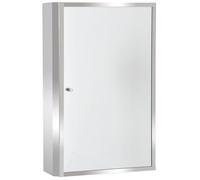 Mirror Cabinet Shelves Bathroom Storage Stainless Steel Wall Cabinet
