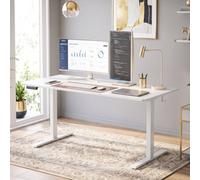 Homcom Standing Desk Memory Control Adjustable White