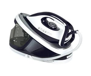 HOMCOM Steam Generator Iron, Energy-Saving, Self-Cleaning, Powerful Vertical Steam, Automatic Shut-Off, Ceramic Non-stick Soleplate, Large 1.5L Detachable Water Tank, 8 Bar, c, Blue