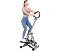 HOMCOM Stepper w Handle Hand Grip Workout Fitness Machine Home Gym | For Fitness Aerobic Exercise, Fitness Equipment