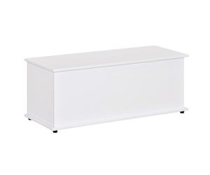 HOMCOM Storage Chest Box White