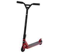 HOMCOM Street Stunt Scooter Intermediate and Beginner Freestyle Tricks Scooters For 14+ Teens Adult w/Rear φ10cm Wheel & Brake - Red