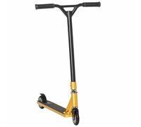 HOMCOM Gold Lightweight Entry Level Complete Trick Kick Stunt Scooter - Size: 83 x 65 x 48.5cm - Gold Tone - Wilko