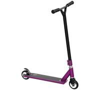 HOMCOM Stunt Scooter, 360° Entry Level Tricks Scooter w/ Lightweight Aluminium Deck and ABEC 7 Bearing, For Age 14+ Beginners, Purple