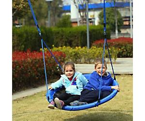 HOMCOM Swing 344-005 0 mm 0 mm Blue