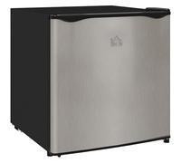 HOMCOM Tabletop Mini Freezer, 35L Capacity, Reversible Door, Silver Tone