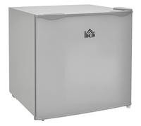 HOMCOM Tabletop Mini Freezer with 35 Litre Capacity, Small Freezer with Reversible Door, Adjustable Temperature and Removable Wire Shelf for Bedrooms