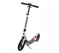 Kick Scooter Adjustable and Foldable Aluminium White