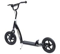 HOMCOM Teen Push Scooter - Black | TJ Hughes