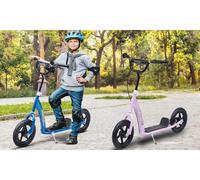 HomCom Teen Push Scooter for Kids : Blue