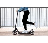 HomCom Teens Height Adjustable and Foldable Scooter:AA1-072BK HOMCOM Teen (Adults) Kick Scooter Black