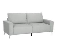 HOMCOM Three-Seater Corduroy - Light Grey