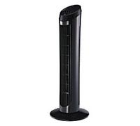 HOMCOM Tower Fan 75 cm Black 824-001BK 27 cm Diameter