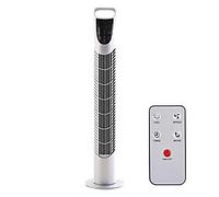HOMCOM Tower Fan 78.5 cm Silver 824-012V70SR 18 cm Diameter