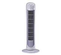 HOMCOM Tower Fan 824-001WT 70° 45W White 750 mm