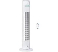 HOMCOM Tower Fan 824-015V70WT 70° 45W White 770 mm