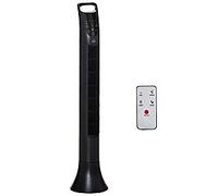 HOMCOM Tower Fan 91.5 cm Black 824-016BK 20 cm Diameter