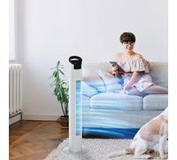 HOMCOM 31'' 3-Speed LED Tower Fan With Remote Controller
