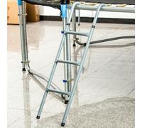 Homcom Trampoline Ladder Replacement Spare Step 12Ft 14Ft, Silver