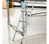 Homcom Trampoline Safety Protection Pads Pading Net Rain Cove Ladder 8/10/12/13/14 Ft In Silver Silver One Size