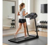 HOMCOM Treadmill 1.5HP Electric Motorised Running Machine w/ LED Display