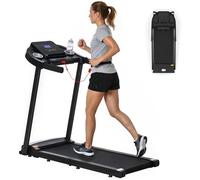 HOMCOM Treadmill 1.5HP Electric Motorised Running Machine w/ LED Display