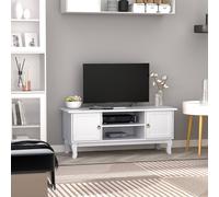 Homcom Tv Stand High Gloss Unit Corner Table Storage Display Shelves In White White One Size