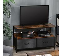 Homcom TV Stand Rustic Brown 290 x 560 mm