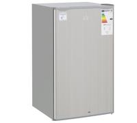 Homcom 91L Freestanding Under Counter Fridge With Lock Grey