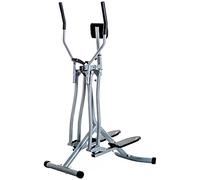 HOMCOM Cross Trainer Air Walker Glider Home Gym Fitness Workout Machine w/ LCD Display in Silver HOMCOM Silver