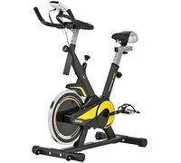 HOMCOM Exercise Bike 10KG Flywheel Cycling w/ Adjustable Resistance LCD Display, none