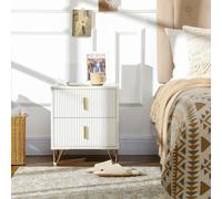 HOMCOM "- Versatile use; ","- Features 2 drawers;","- Surface is melamine coated, easy to clean;"