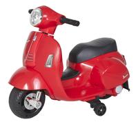 HOMCOM Kids Electric Ride On Motorbike Vespa Licensed 6V Toys for 18-36 Months in Red HOMCOM Red