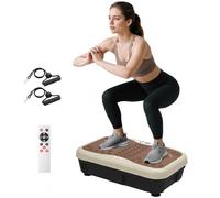 HOMCOM Vibration Plate Machine Fitness Body Shaper Slim Trainer Home Gym
