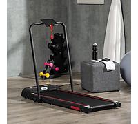 HOMCOM Modern Dressing Table with Round Mirror - White / 80cm