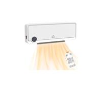 HOMCOM Wall Downflow Heater 2 Heat and Fan 1000W/2000W, Electric Space
