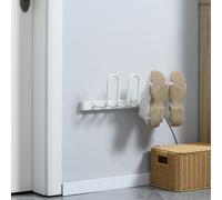 HOMCOM Wall Mounted Electric Shoe Dryer Shoe Warmers for Boots 2 Pairs