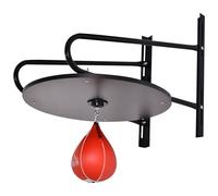 HOMCOM Speed Bag Platform Kit Wall-mounted Punching Ball Hanging Platform Set
