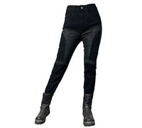HOMDECR Women's Biker Pants Motorcycle Trousers with 4X Protect Pads Ventilated Summer Mesh Breathable Motorcycle Pants Knee Pads Adjustable Up and Down (M)