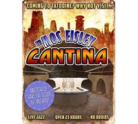 HomDeo Vintage Metal Signs Coming to Tatooine?, The Mos Eisley Cantina Tin Sign 8"x12" Home Man Cave Vintage Style Farm Unique Wall Decor