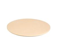 HomDSim 12" Round Cordierite Pizza Grilling Stone, Baking Stone, Pizza Pan, Perfect for Oven, BBQ and Grill (12 Inch)